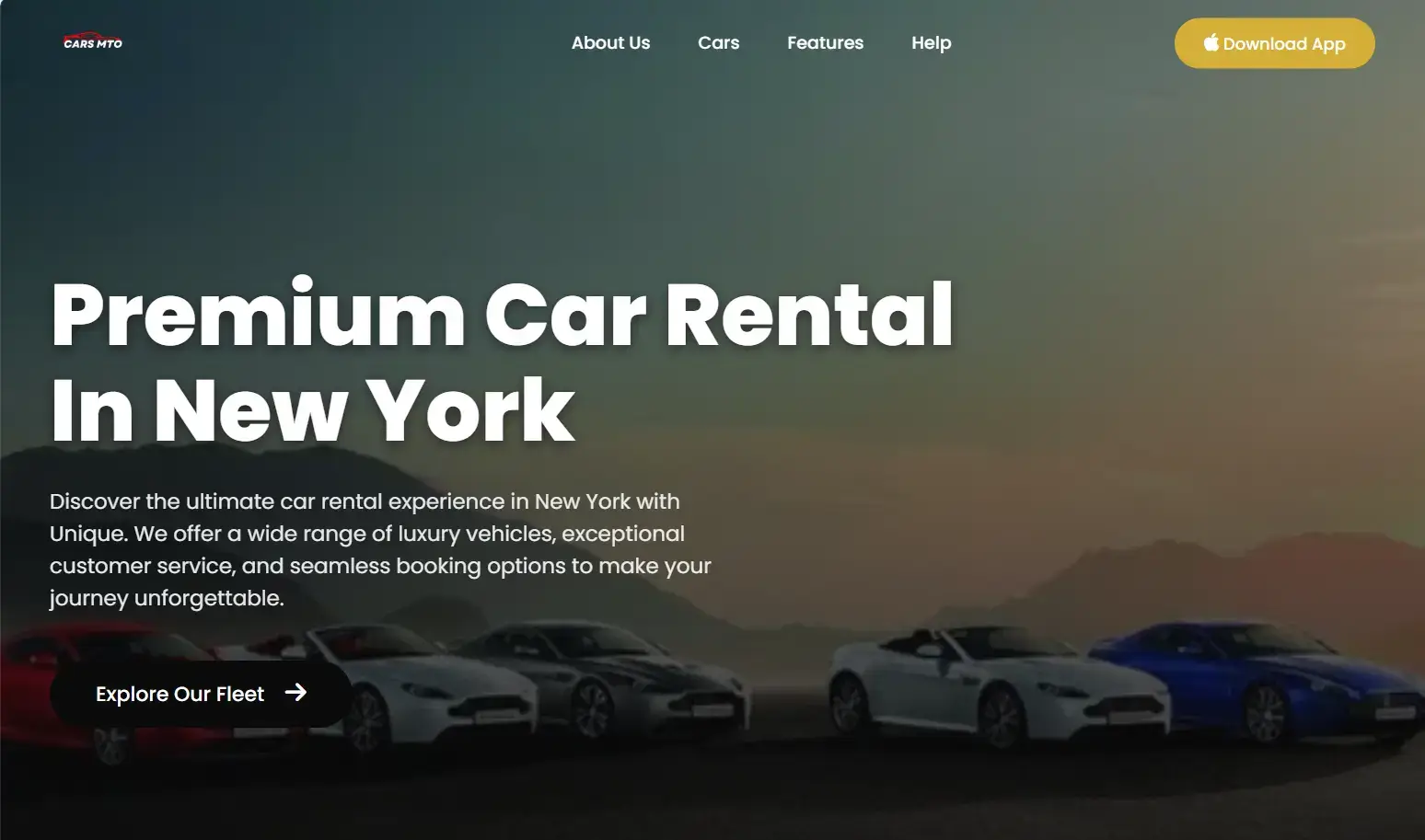 Screenshot of the Carees project website